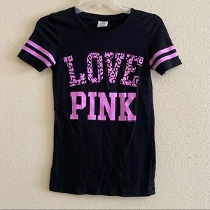 Black Love Pink Tee